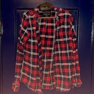 Red, White, & Blue Flannel